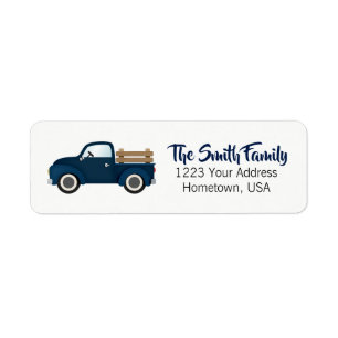 Land Truck Return Label