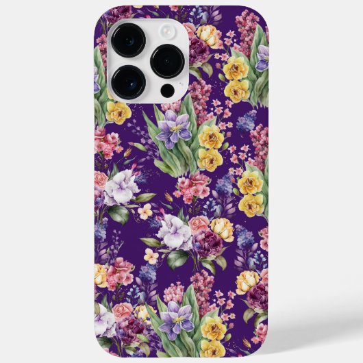 Land  tuinbouwers op Paarse achtergrond Case-Mate iPhone Case (Achterkant)