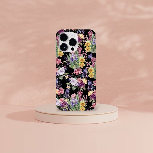 Land  tuinbouwers op Paarse achtergrond Case-Mate iPhone Case