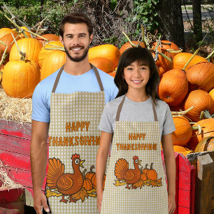 Land Turkije Pompoenen Fijne Thanksgiving! Schort