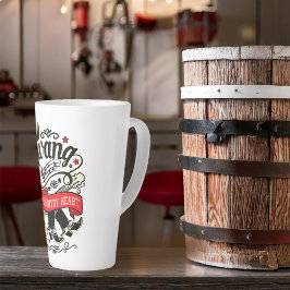 Land Twang Red/Black ID464 Latte Mok