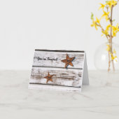 Land Uitnodiging Kaart (Gele Bloem)