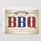 land Uitnodiging op 4 juli (Voorkant)