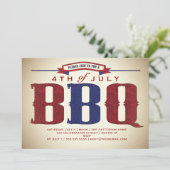 land Uitnodiging op 4 juli (Staand voorkant)