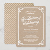  land | Uitnodiging tot Afstuderen (Voorkant / Achterkant)