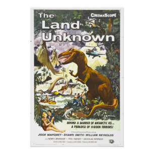 Land Unknown Dinosaur Film Poster
