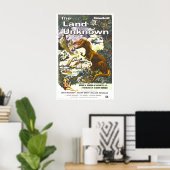 Land Unknown Dinosaur Movie Poster (Thuiskantoor)
