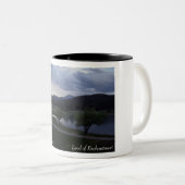 Land van bestemming, New Mexico Tweekleurige Koffiemok (Voorkant rechts)