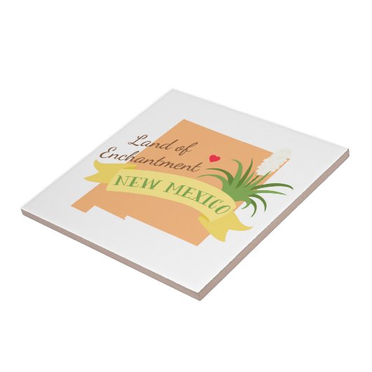 Land van bestemming tegeltje (Zijkant)