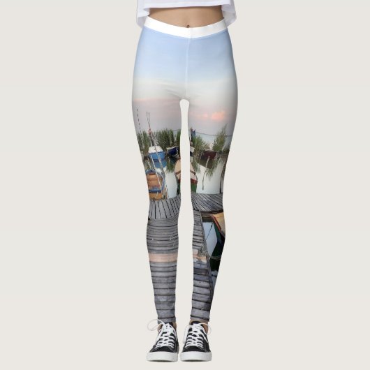 Land van boten leggings voor vrouwen (Voorkant)