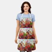 Land van chocolade schort (Gedragen)