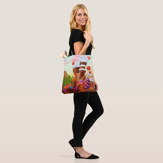 Land van chocolade tote bag