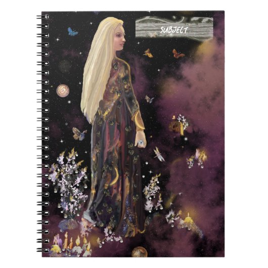 Land van Crystals Notitieboek (Voorkant)