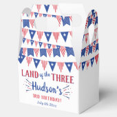Land Van De Drie! 4 juli 3e Verjaardagsfeestje Bedankdoosjes (Geopend)
