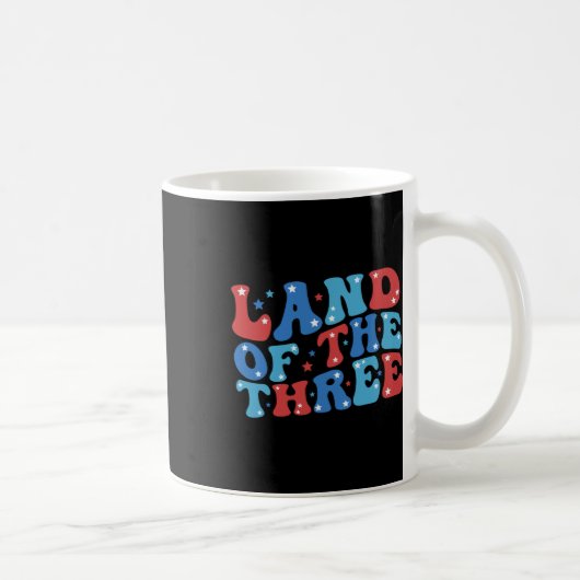 Land van de drie 4 juli verjaardag vierde van J Koffiemok (Rechts)