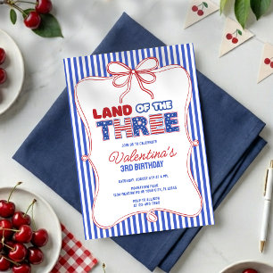 Land van de Drie Patriottische Amerikaanse Meisjes Kaart