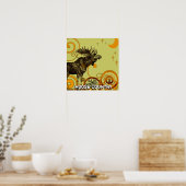 Land van de Eland Poster (Keuken)