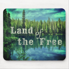 Land van de Free Mousepad Muismat