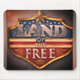 Land van de Free Mousepad Muismat