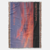 Land van de levende hemel deken (Voorkant Verticaal)