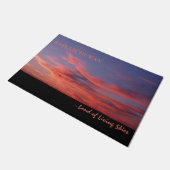 Land van de levende hemel deurmat (Schuin)