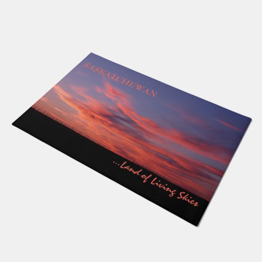 Land van de levende hemel deurmat (Schuin)