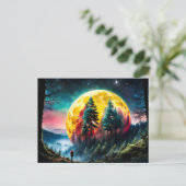 Land van de Ondergaande Maan Briefkaart (Staand voorkant)