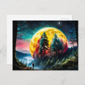Land van de Ondergaande Maan Briefkaart (Voorkant / Achterkant)