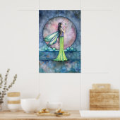 Land van de Orbs Fee Poster Print (Keuken)