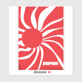 Land van de Rising Sun - Japan Sticker