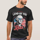 Land van de Rizz 4 juli Shirt | retro (Voorkant)