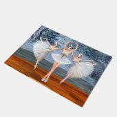 Land van de sneeuwkraker Dansende Ballerinas Deurmat (Schuin)