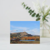 Land van de vallei van Napa in de Herfst Briefkaart (Staand voorkant)