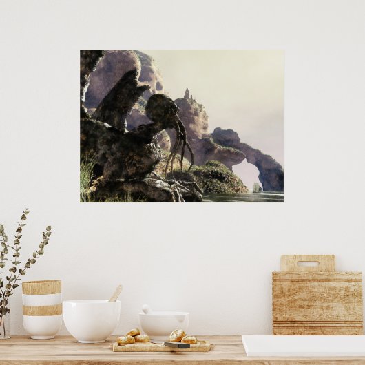 Land van de verliezen poster (Keuken)