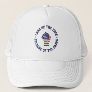 Land van de vrije Amerikaanse vlag Trucker Pet