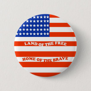 Land van de vrije Button