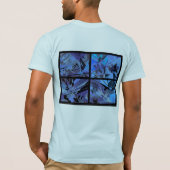 Land van de Vrije Harris-Walz T-shirt (Achterkant)