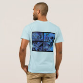 Land van de Vrije Harris-Walz T-shirt (Achterkant volledig)