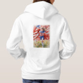 Land van de vrije lijn hoodie (Achterkant)