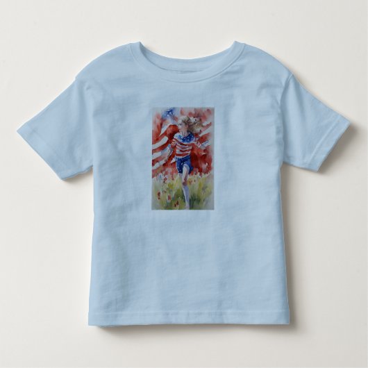 Land van de vrije lijn kinder shirts (Voorkant)