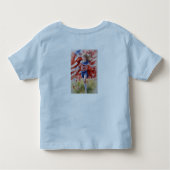 Land van de vrije lijn kinder shirts (Achterkant)