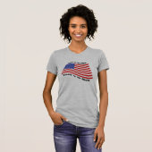 Land Van De VRIJE Omdat Van De DAPPERE! T-shirt (Voorkant volledig)