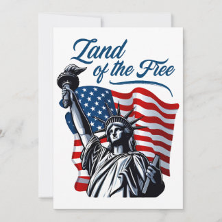 Land van de Vrije - Patriottisch Feestdagenkaart