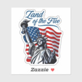 Land van de Vrije - Patriottisch Sticker (Vel)