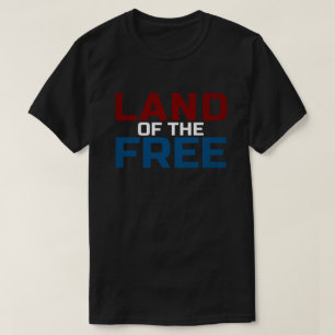 Land van de Vrije Patriottische T-shirt