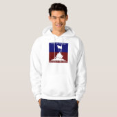 Land van de Vrije vanwege de Brave: Iwo Jima Hoodie (Voorkant volledig)