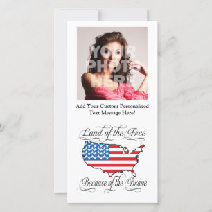 Land van de Vrije vanwege de Brave Patriotic US