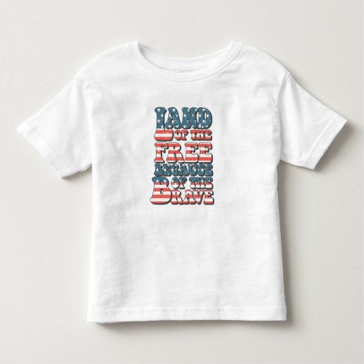 Land van de Vrije, Vanwege de dappere Kinder Shirts (Voorkant)