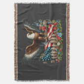 Land van de Vrijen, 250 Jaar Vrijheid Deken (Voorkant Verticaal)