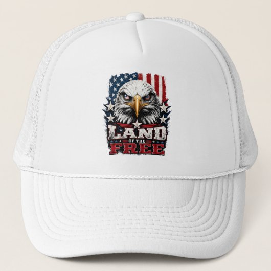 Land van de Vrijen - Adelaar Patriottische Pet (Voorkant)